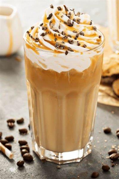 Frappe Caramel Coffee